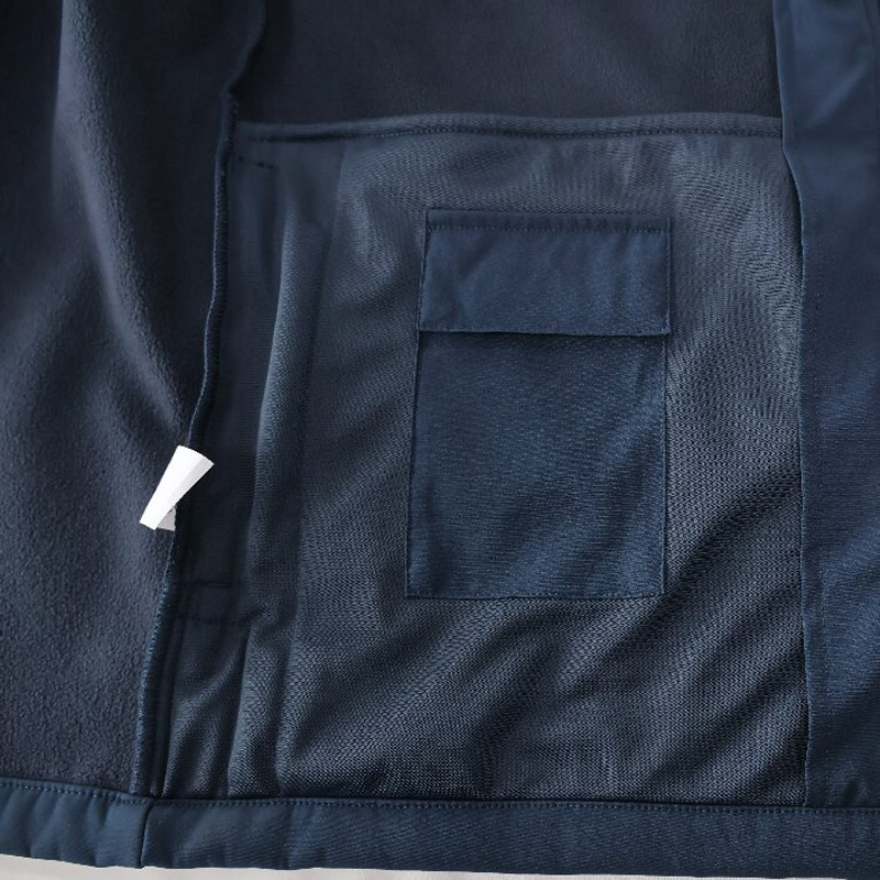 TS26C-OJ011 Men's Color Block Softshell Sports Track Jacket with Stand-up Collar