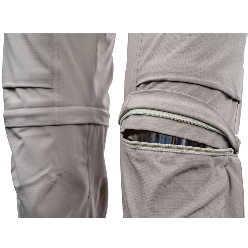 TS26-PT002 Women's 4-Way Stretch Ripstop Polyester Convertible Hiking Pant with Multi-Pocket Storage