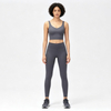 TS26L-CFC2945 Women's 220g Nylon Spandex Crop Tank Top Sports Bra for Yoga Workout